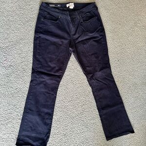 Women’s Navy Sonoma boot cut pants